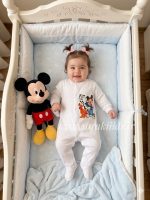 سرهمی نوزادی نخ پنبه چهار طرح - Image 2