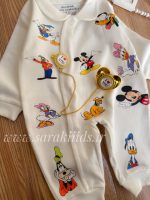 سرهمی نخ پنبه طرح میکی و دوستان - Image 3