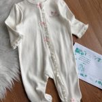 سرهمی نوزادی وارداتی گلدوزی شده