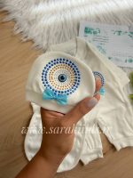 ست سه تکه بیمارستانی نوزادی طرح جذاب چشمنظر - Image 4