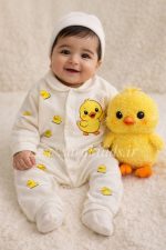 سرهمی نخ پنبه جوجک طرح 2 (دالی)