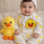 سرهمی نخ پنبه جوجک طرح 1 (صورت)