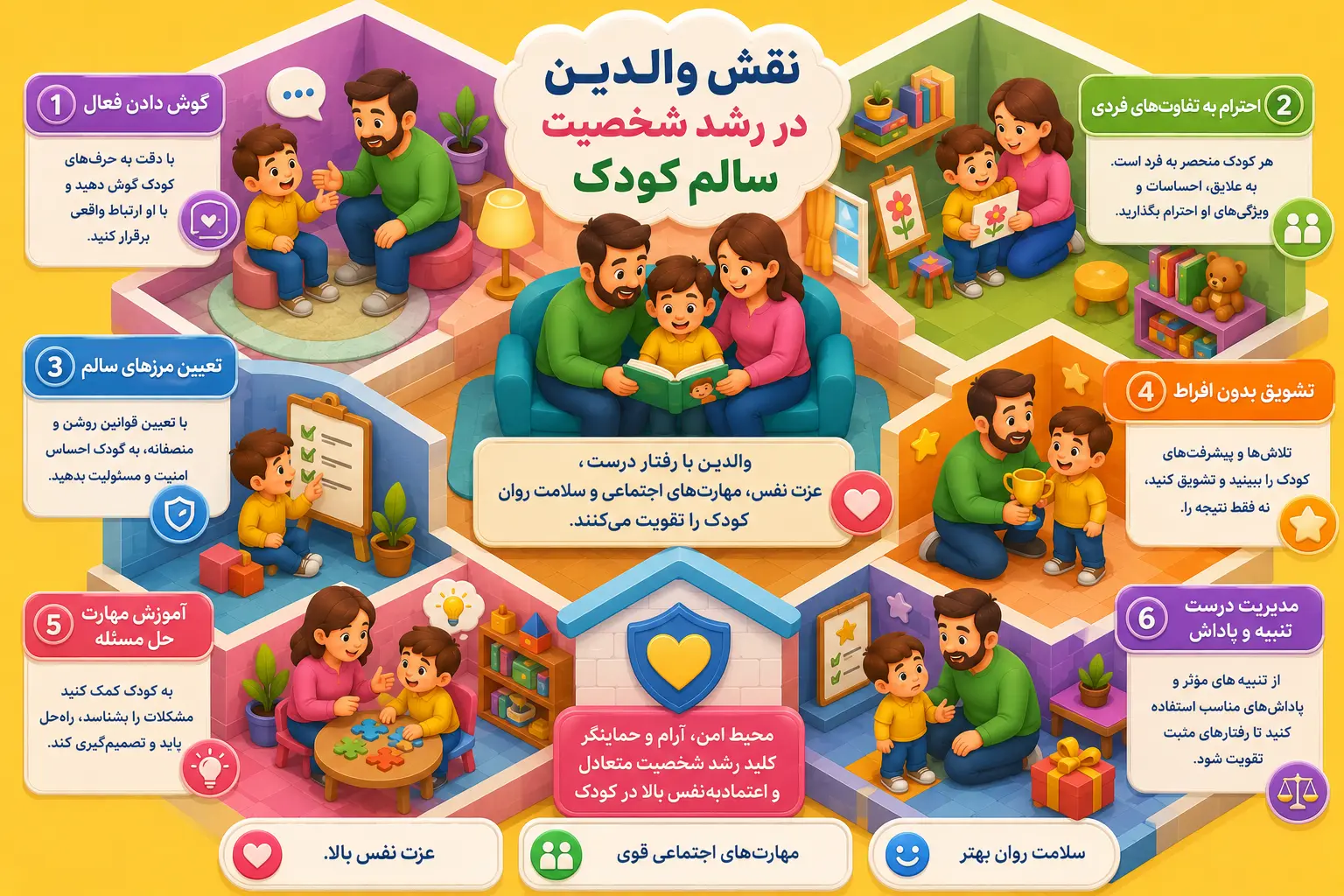 کودک شما چه تیپ شخصیتی دارد؟ آشنایی با انواع شخصیت کودکان و روش صحیح تربیت