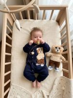 سرهمی نخ پنبه طرح تدی ایستاده