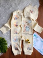 سرهمی نخ پنبه بیسکوئیتی خرگوش کوچولو