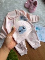 سرهمی نخ پنبه طرح استیج - Image 3
