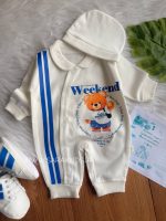سرهمی نخ پنبه طرح تدی Weekend - Image 3