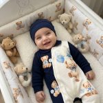 سرهمی نخ پنبه طرح تدی بادکنکی
