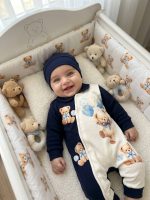 سرهمی نخ پنبه طرح تدی بادکنکی
