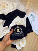 شش تکه نخ پنبه طرح رویال - تصویر 7