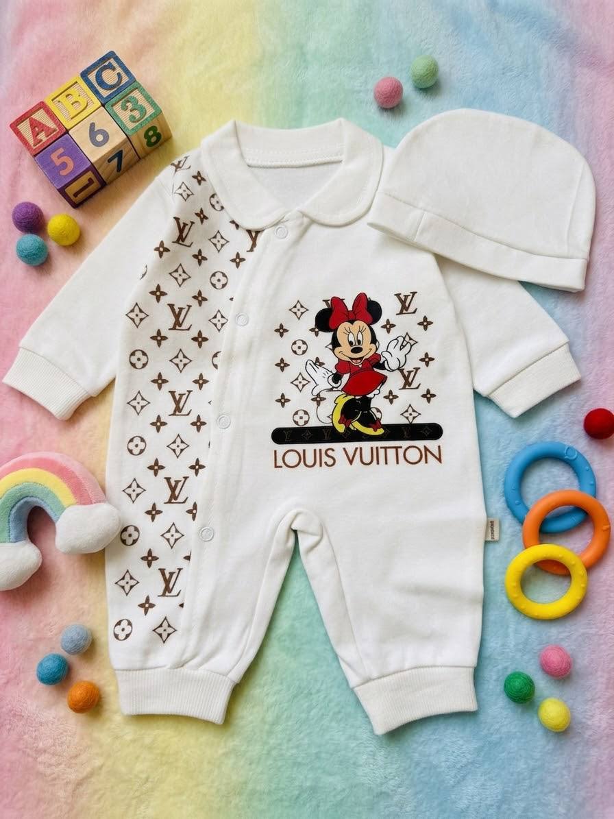 SK53571 سرهمی نخ پنبه طرح MINI Louis Vuitton - تصویر 1
