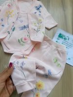 سه تکه نخ پنبه طرح گل - تصویر 4